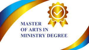 Master Of Arts Degree In Ministry